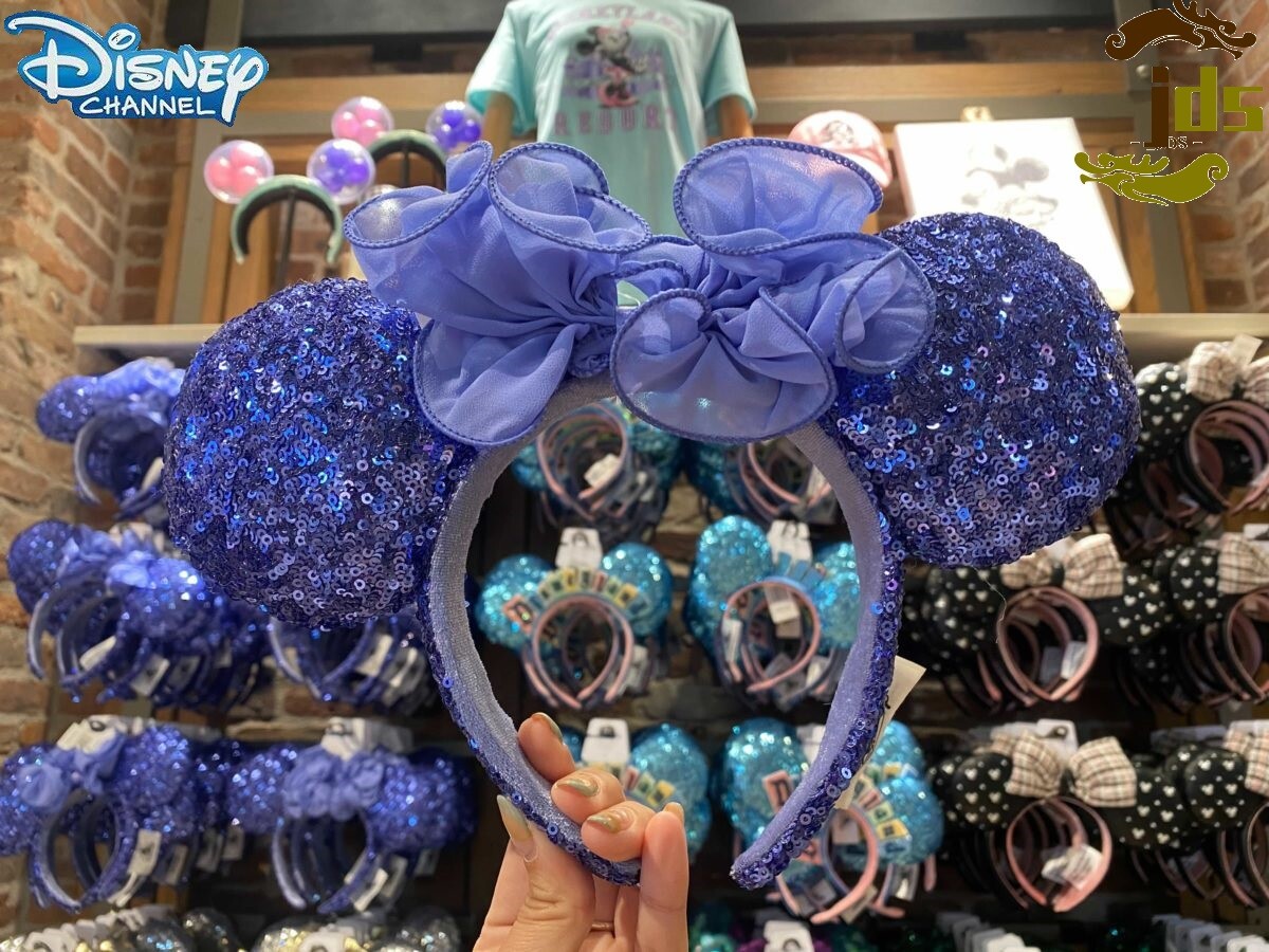 Disney Purple and Blue Sequin Minnie Ears teal & purple sequin ears Archives - MickeyBlog.com main image 3