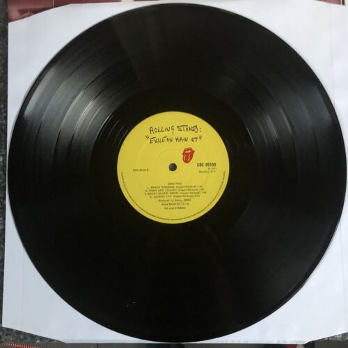 LP VINYL ROLLING STONES ALBUM EXILE ON MAIN STREET UK 1ST PRESS 1972 EX/EX - Picture 15 of 22