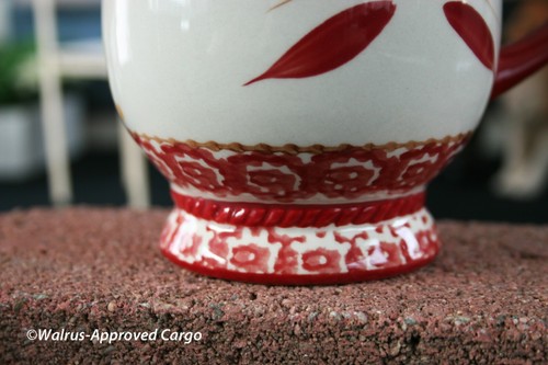 KAMJOVE TEA POT & TEMP-TATIONS OLD WORLD MUGS (2) -NEW- BREW UP SOME TASTY JOY! - Picture 5 of 12