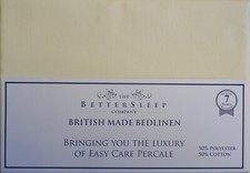 Caravan Fitted Sheet 2 Piece Island and Bolster Luxury Percale Polycotton