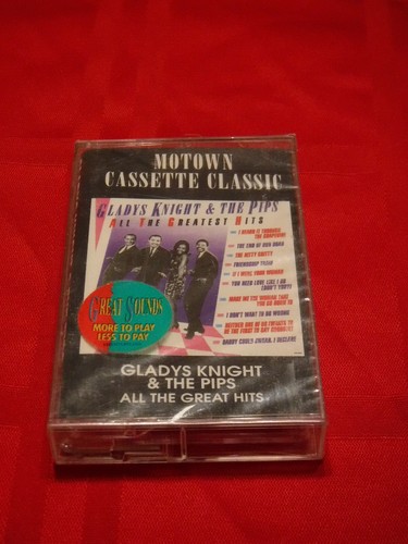 Gladys Knight Pips All The Greatest Hits Cassette SEALED NOS Grapevine Motown