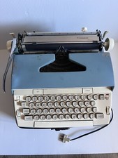 Vintage Smith Corona CORONET ELECTRIC Portable Typewriter With Case thumbnail