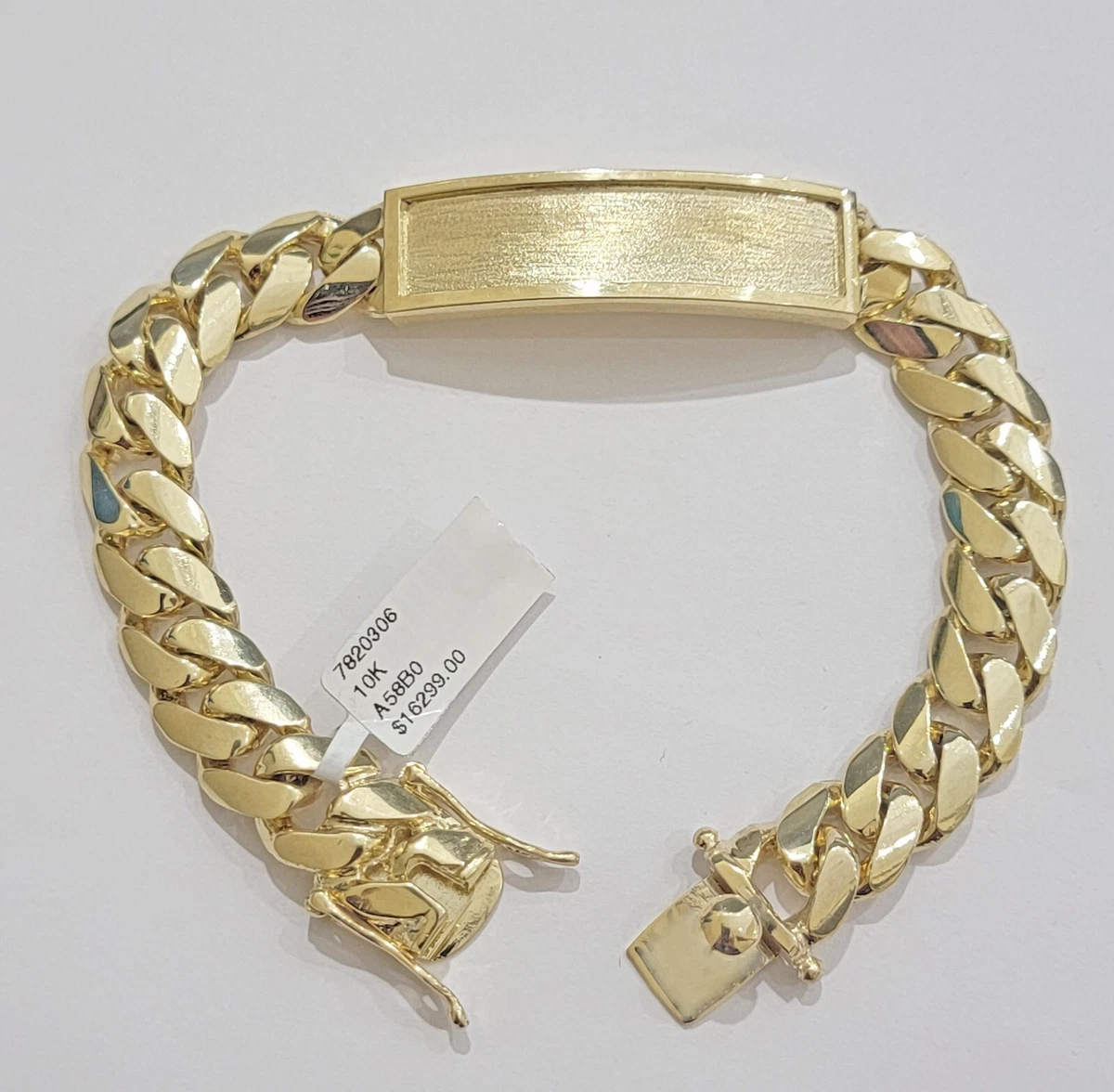 Real gold hotsell name bracelet