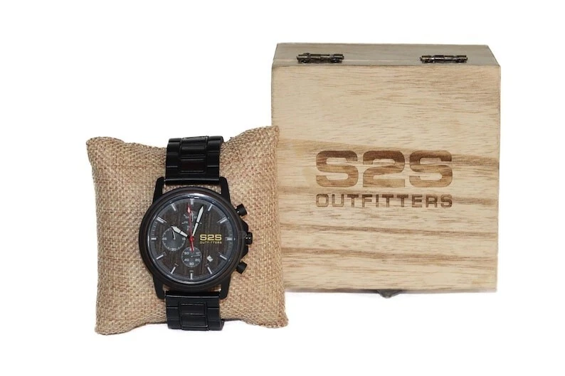 Men’s Wood Watch | Handcrafted Wooden Watch | Sustainable Luxury Gift - Image 2 of 4
