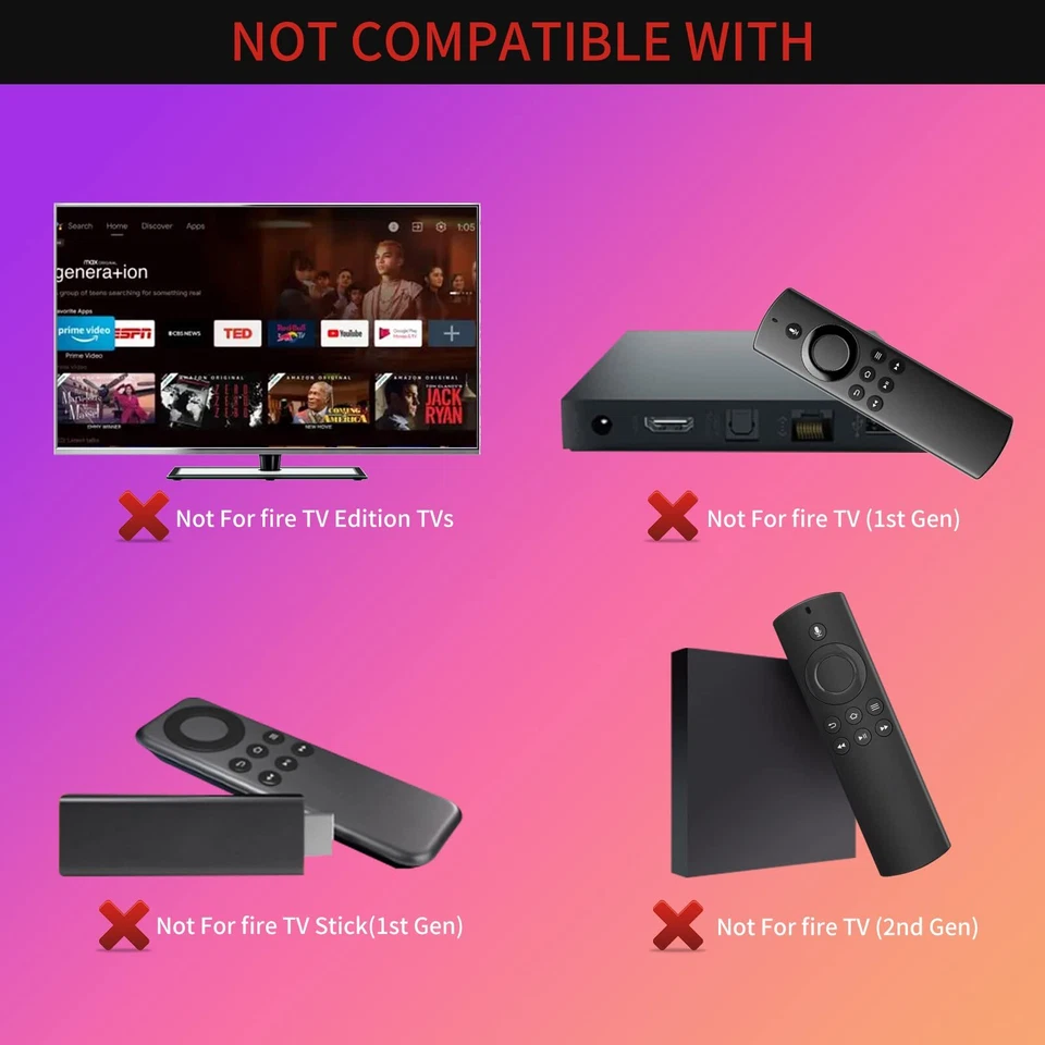 New Voice Remote Control L5B83G For Amazon Fire TV Stick Lite 4K 3rd Gen Alexa - Image 4 of 4