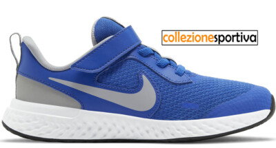 SCARPE BAMBINO/BAMBINA NIKE REVOLUTION (PSV)-BQ5672-403 col