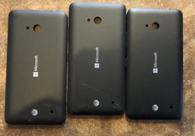 Lot of 3 Microsoft Nokia Lumia 640 Housing Battery Back Rear Door Cover NEW 8