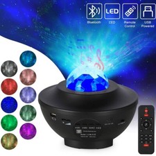Star Projector Galaxy Night Light Bluetooth Speaker with Remote for Kids Bedroom