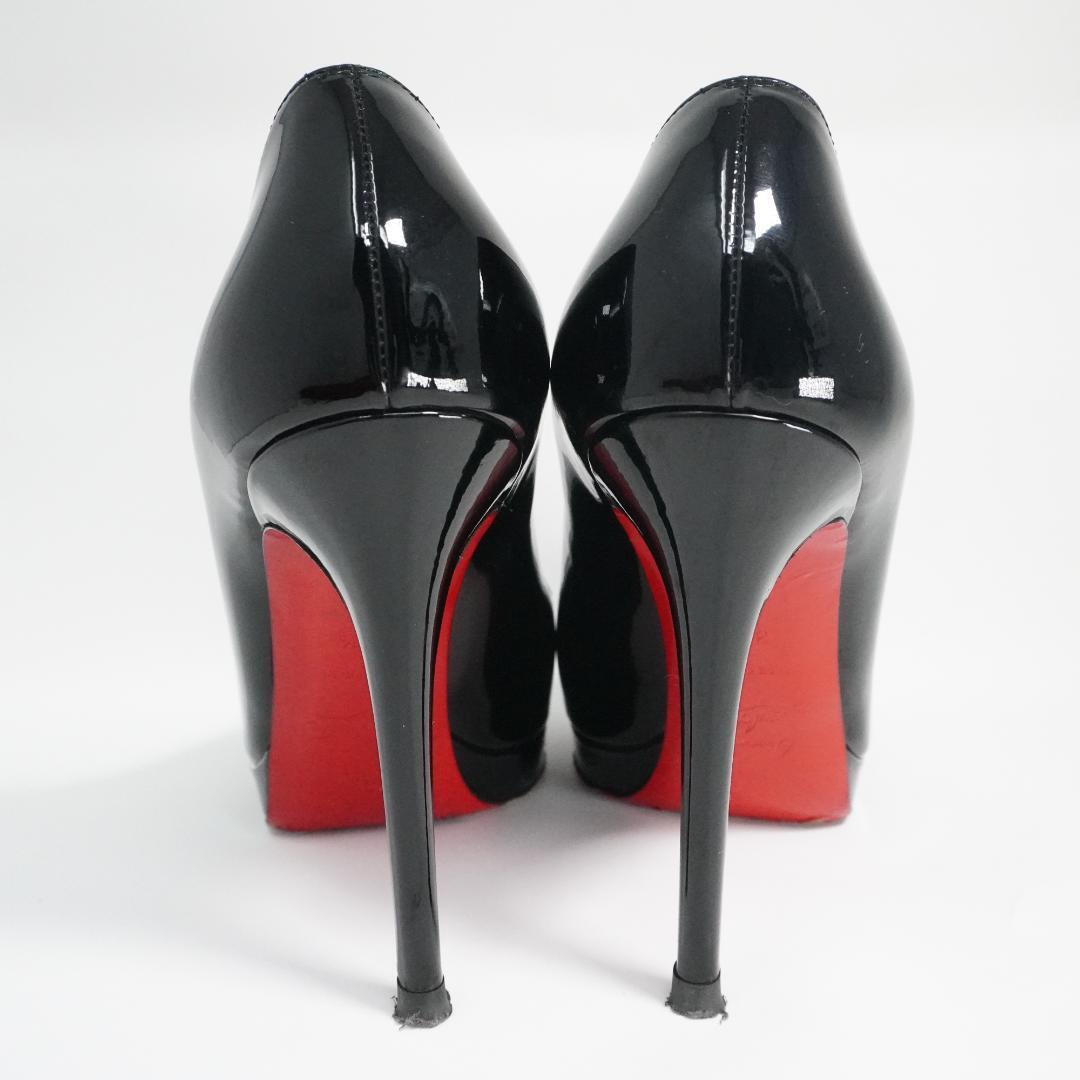 Christian Louboutin NEW SIMPLE PUMP 120 PATENT CALF BLACK Christian Louboutin NEW SIMPLE PUMP 120 PATENT CALF BLACK