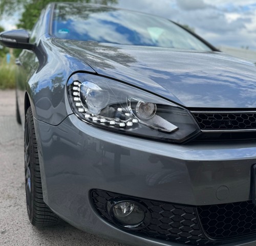 Led Tagfahrlicht Scheinwerfer für VW Golf 6 08-12 links rechts Frontscheinwerfer - Bild 4 von 6