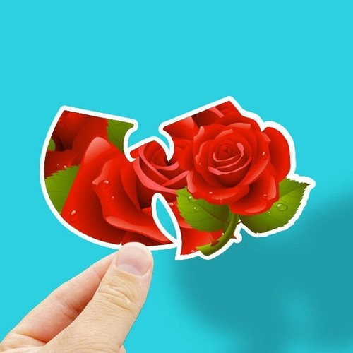 Wu-Tang Camo Sticker, Includes 2 Stickers, 4 Wide, Camo, Decal, Vinyl Wu-Tang Camo Sticker, Includes 2 Stickers, 4 Wide, Camo, Decal, Vinyl