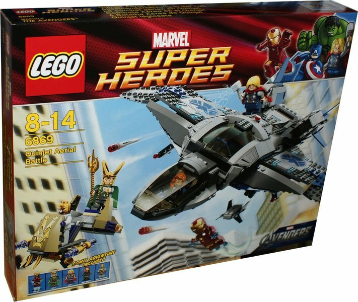 lego avengers quinjet aerial battle