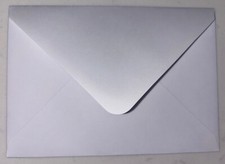 100 X White Luxury  C6 Diamond Flap Envelopes 120 GSM