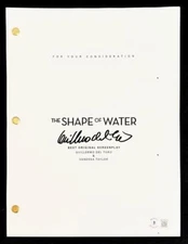Guillermo del Toro signed The Shape of Water script autograph (C) ~ Beckett BAS