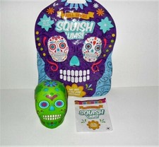 SQUISHUMS SKULL SERIES SLOW RISE SQUISHY GREEN SINGLE CHANTI LOOSE