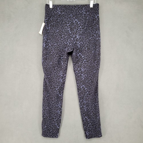 Philosophy Womens Leggings Size 10 Blue Animal Print Gym Yoga Performance - Picture 10 of 12