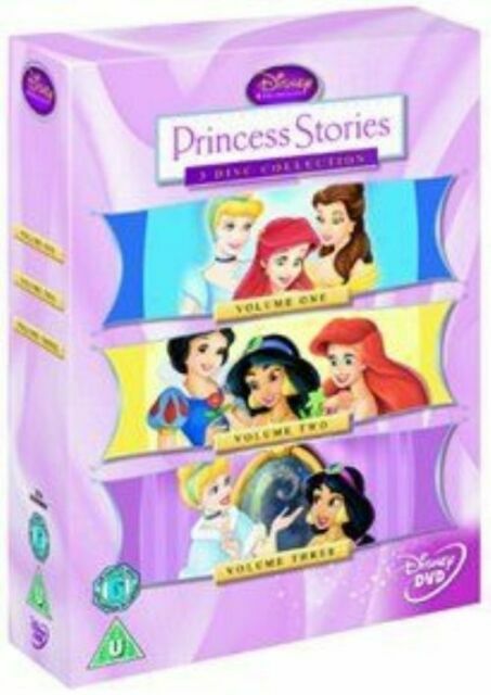 Disney Princess Stories Volumes 1 3 Dvd Region 2 For Sale Online Ebay