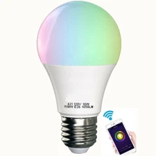 Wifi Smart RGB LED Light Bulb A21 For Home App Remote XGH