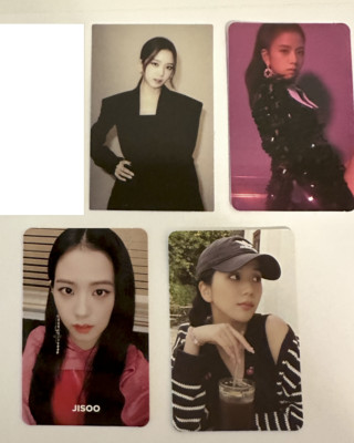BLACKPINK Jisoo Official Photocards (The Album/Square Up/Born Pink