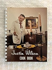 The Justin Wilson Cookbook 1975 Louisiana Cajun Creole Southern  Book SIGNED