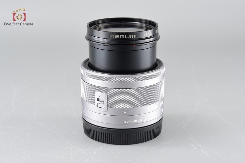 シルバー　EF-M 15-45 3.5-6.3 IS STM Canon EF-M 15-45mm f/3.5-6.3 Image Stabilization STM Zoom