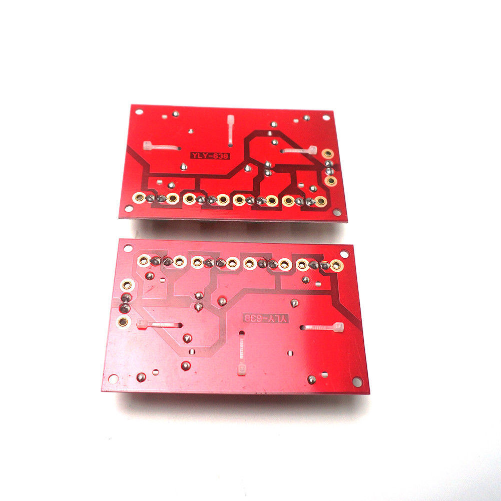 2pcs 200W 3 Ways Speaker Crossover Treble + Midrange + Dual Bass Audio 4-Ways