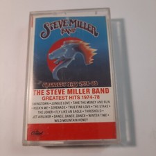 The Steve Miller Band Cassette Tape Vintage Greatest Hits 1974-78 Sailor Records