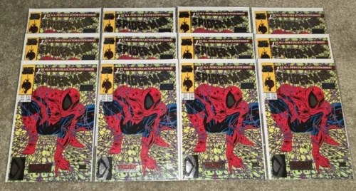Rare HTF Spider-man 1 NM MX Todd McFarlane Torment Chromium Foil La Mole 1000