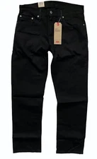Levi's Levis Mens New Nwt 559 Relaxed Straight Black Denim Jeans 005590239