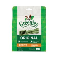 GREENIES Original Petite Natural Dental Dog Treats - 5 Count
