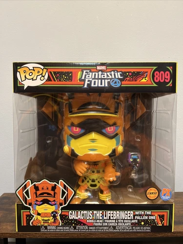 Funko POP! Marvel Fantastic Four Galactus BLACKLIGHT CHASE 10"" pulgadas PX exclusivo