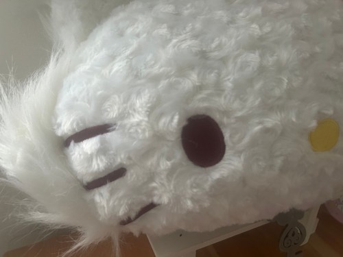 Charmmy Kitty 20th Die-cut Plush Cushion Face Hello Kitty 30x36cm New 2024 - Picture 3 of 11