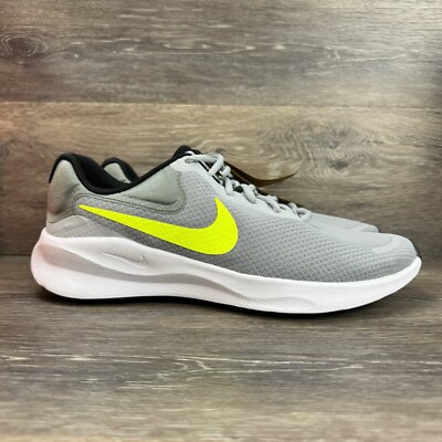 Nike Revolution Shoes Men Size 10 Grey Green Running