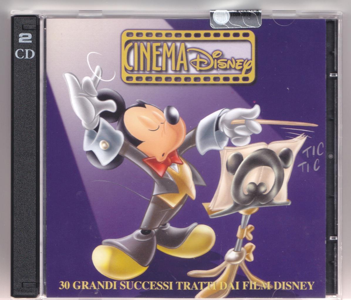 Cinema Disney 30 grandi successi dai film Disney doppio cd Disney sigillato
