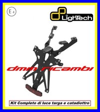 Portatarga LighTech SUZUKI GSX-R 600 15>16 regolabile luce targa GSXR 2015 2016