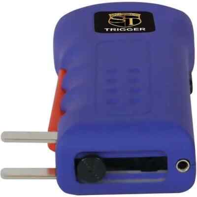 Safety Technology 75,000,000V Squeeze Trigger Stun Gun Flashlight w/ Disable Pin