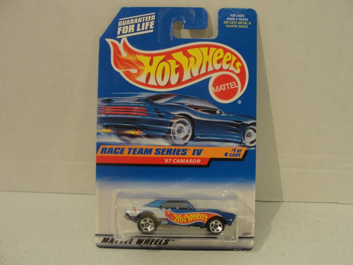 Hot Wheels Race Team IV Series '67 Camaro #725 #1 of 4 | eBay