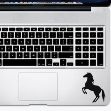 Rearing Horse Silhouette Decal Sticker for Car Window Laptop Trackpad Wall Decor