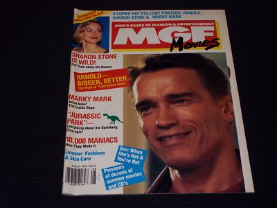 1993 AUGUST MGF MOVIES MAGAZINE - ARNOLD SCHWARZENEGGER FRONT COVER - E 16991