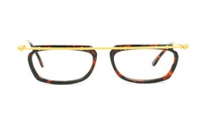 Club LA 5052 Unisex Round Rectangular Combination Eccentric Eyeglasses Italy NOS
