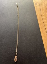 Modeschmuck Kette Kurz Ananas