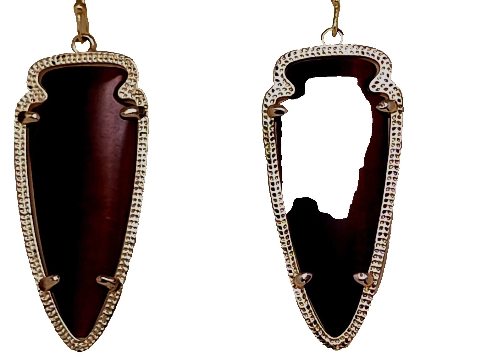 Kendra Scott 虎眼石镀金时尚首饰