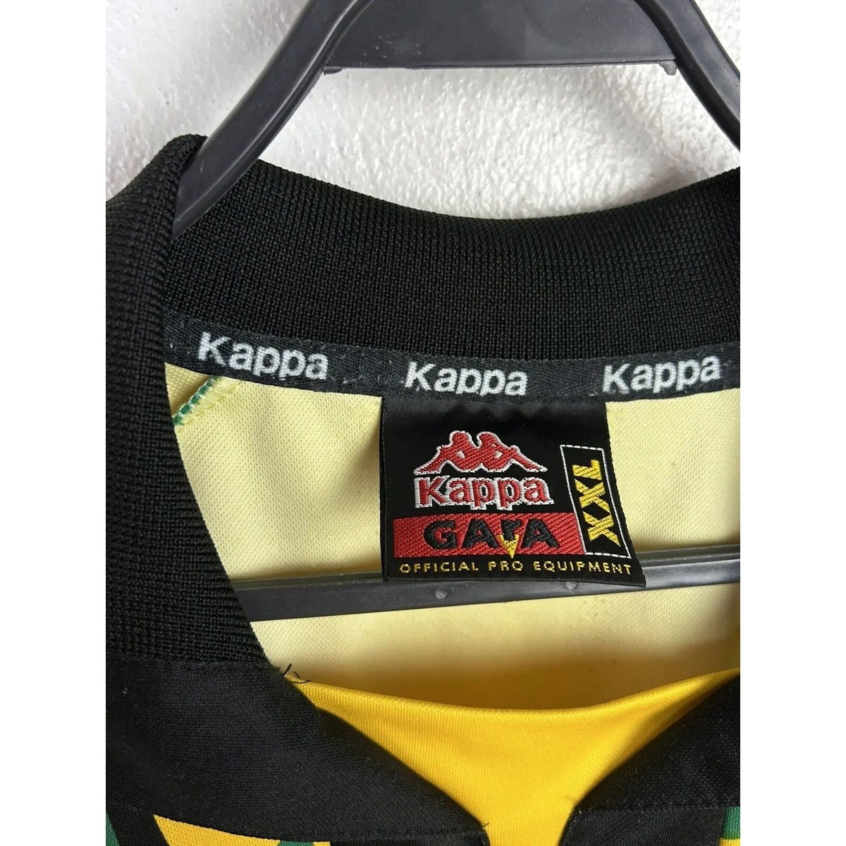 90s Vintage Jamaica 1998 World Cup Kappa Home Kit Soccer Jersey