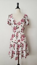 Anthropologie Dress New Size Small Floral Button Coastal Coquette Cottage