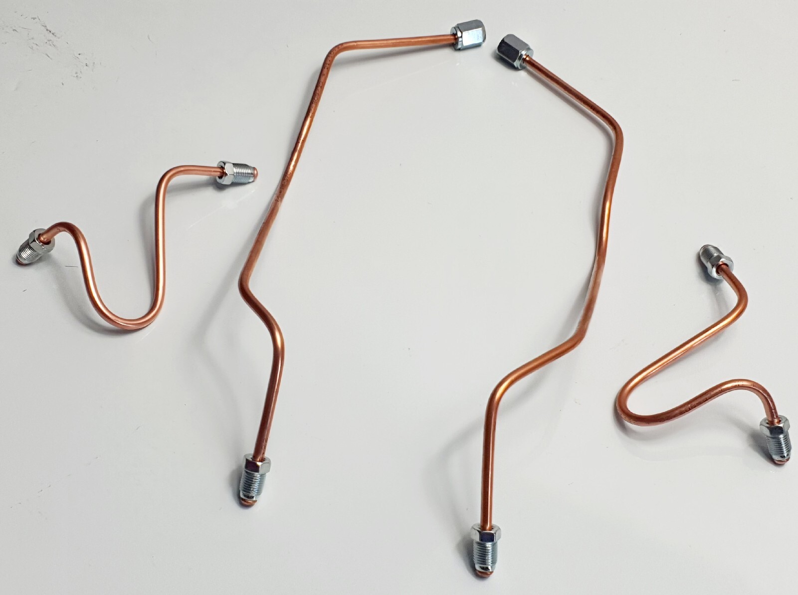 FRONT & REAR PAIR BRAKE PIPES FOR FORD FIESTA 20022008 & FUSION 2002