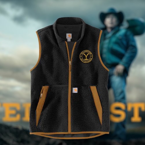 Yellowstone Dutton Ranch Logo Carhartt Vest ubicaciondepersonas.cdmx
