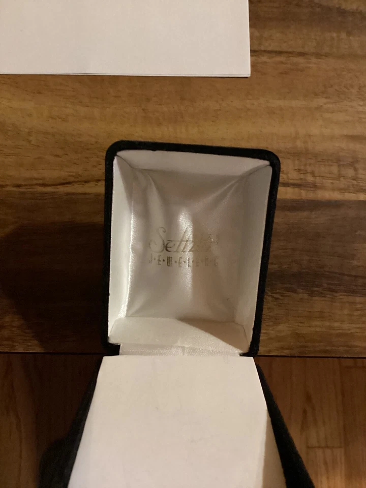 Бриллиант 1/4 карата с большим дымчатым топазом в тяжелой золотой оправе на золотой цепочке 9 дюймов - Изображение 2 из 4