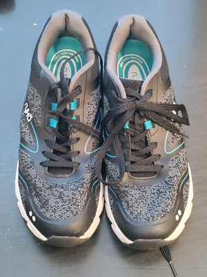 Ryka Exuberant Women's Sz Black Gym Running Shoes Arch