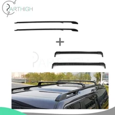 For 2005-2016 Land Rover LR3 LR4 Roof Cross Bar + rail Luggage Cargo Cargo Rack