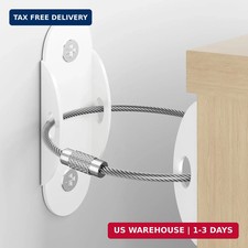 Furniture Anchors 10-Pack, Anti Tip Furniture Anchors for Baby Proofing